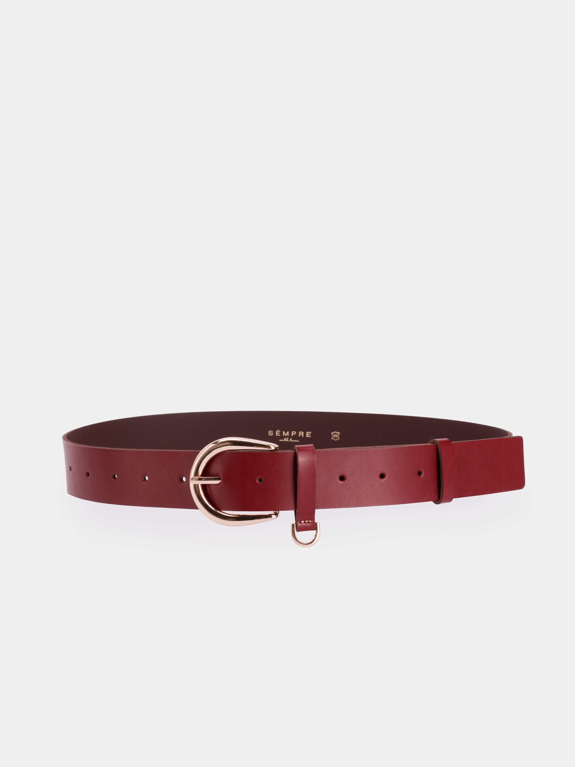 Belt LAURA Maroon